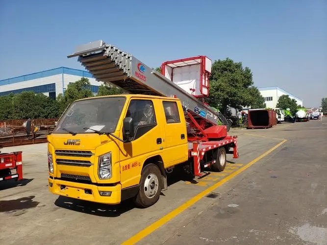 魏都附近云梯车出租 砂石搬运